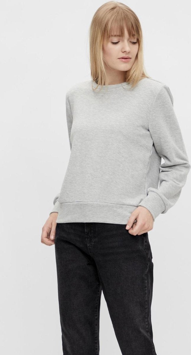 Pcliola Ls Sweat Lounge 17112650 Light Grey Melange