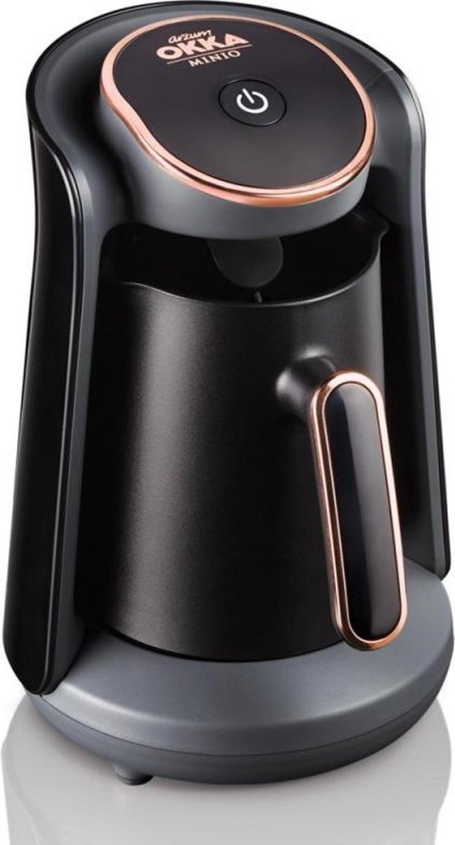 Arzum OKKA Minio Copper - Turkse Koffiemachine - Zwart & Koper | 4 kopjes | OK004 - Black & Copper | Turkish Coffee Maker