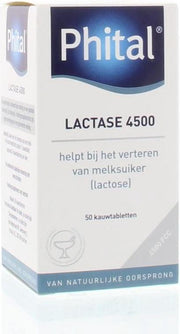 Lactase 4500 - 50 kauwtabletten