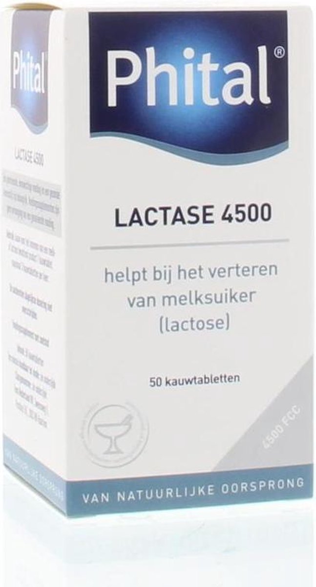 Lactase 4500 - 50 kauwtabletten