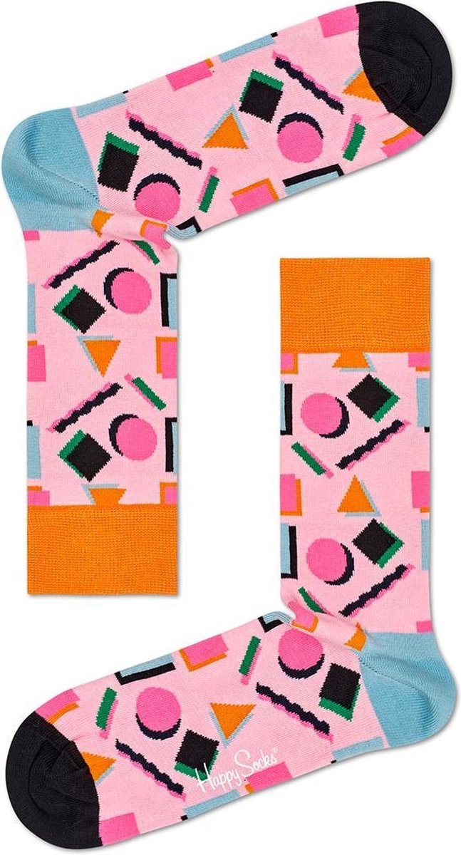 Happy Socks Nineties Sokken - Roze - Maat 36-40