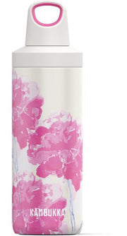 Kambukka Reno geïsoleerde Drinkfles 500 ML - Pink Blossom met draaidop