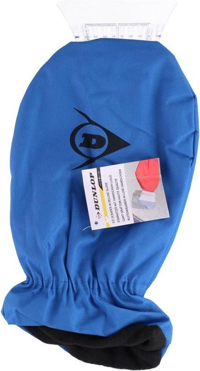 1x IJskrabbers met warme handschoen blauw 35 cm