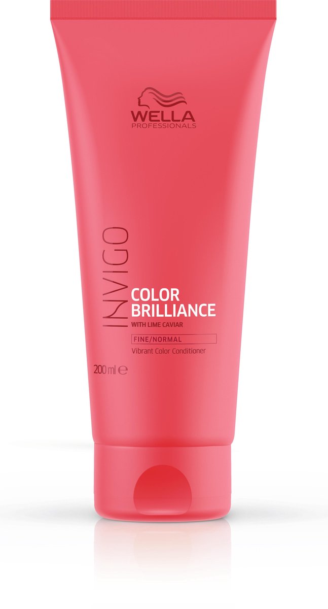 Wella Invigo Color Brilliance Normal-Fine Vrouwen Professionele haarconditioner 200 ml