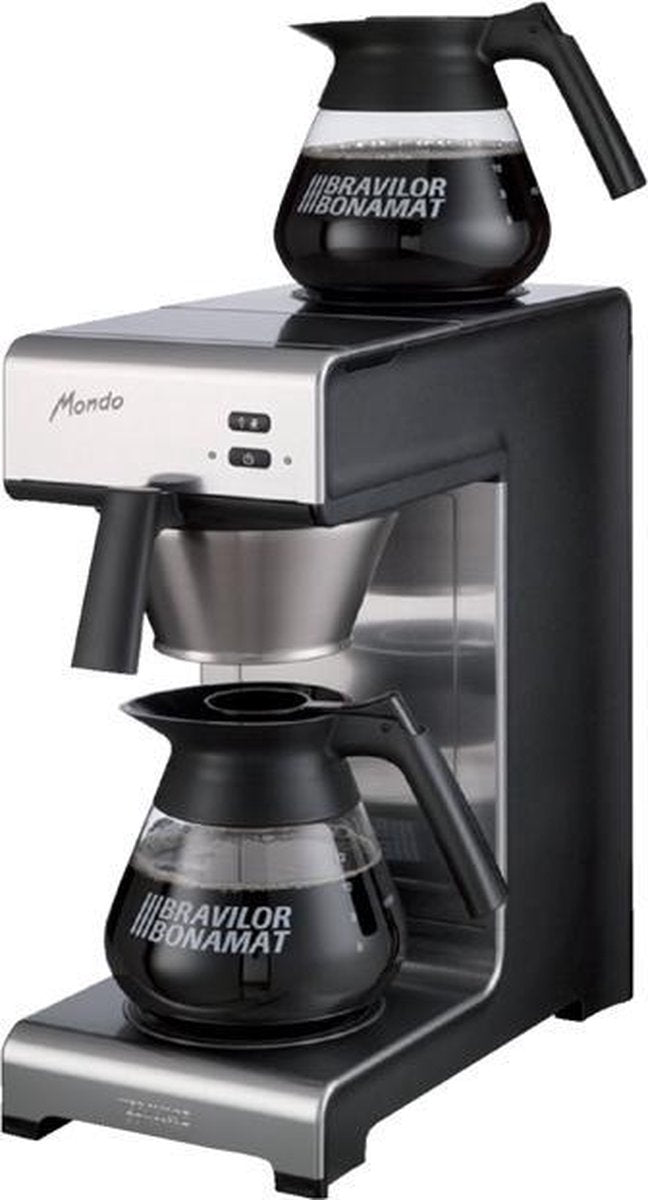 Bravilor Mondo Koffiezetapparaat + 2 glazen kannen