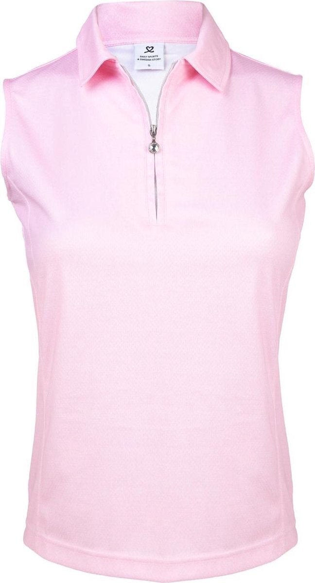 Daily Sports Macy Dames Polo Zonder Mouw Met Zip