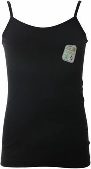 HL-tricot meisjes hemd  - 128  - Zwart