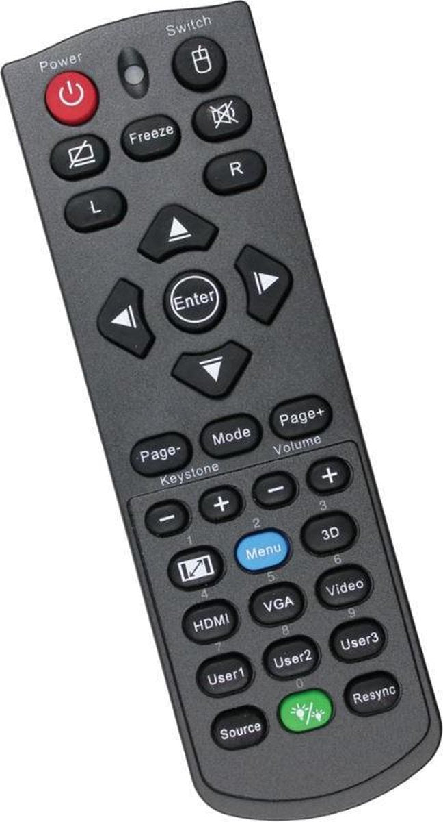 Optoma J8947-0384-00 / J8947-0383-00 Beamer Afstandsbediening