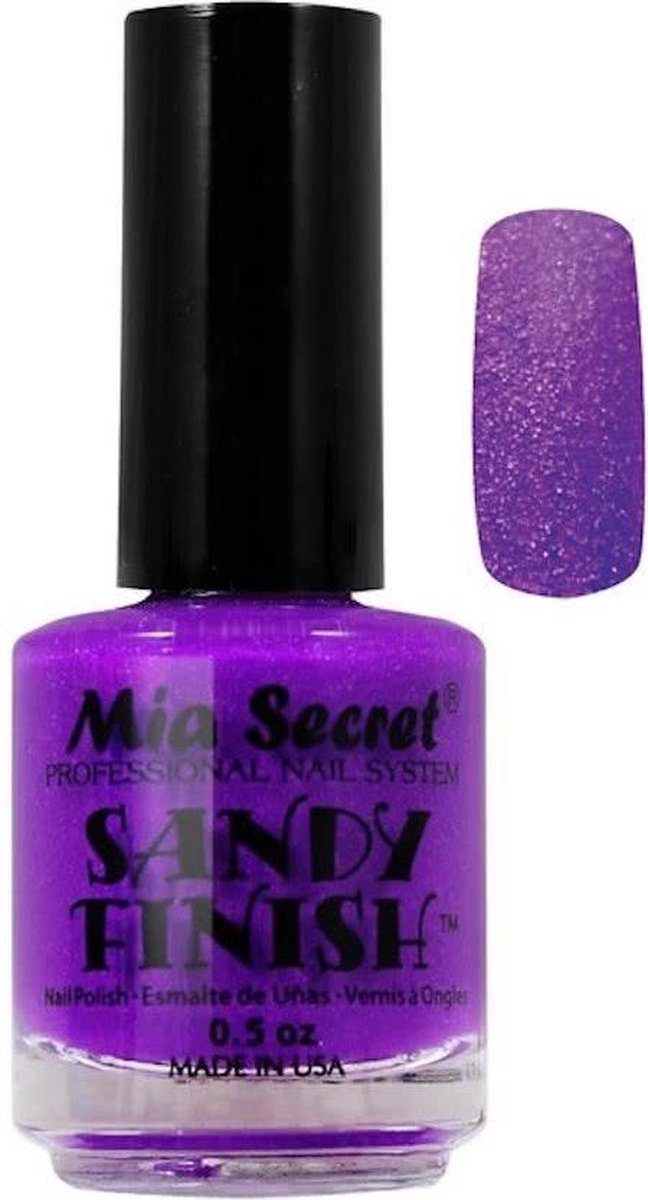 Sandy Finish Nagellak Paars