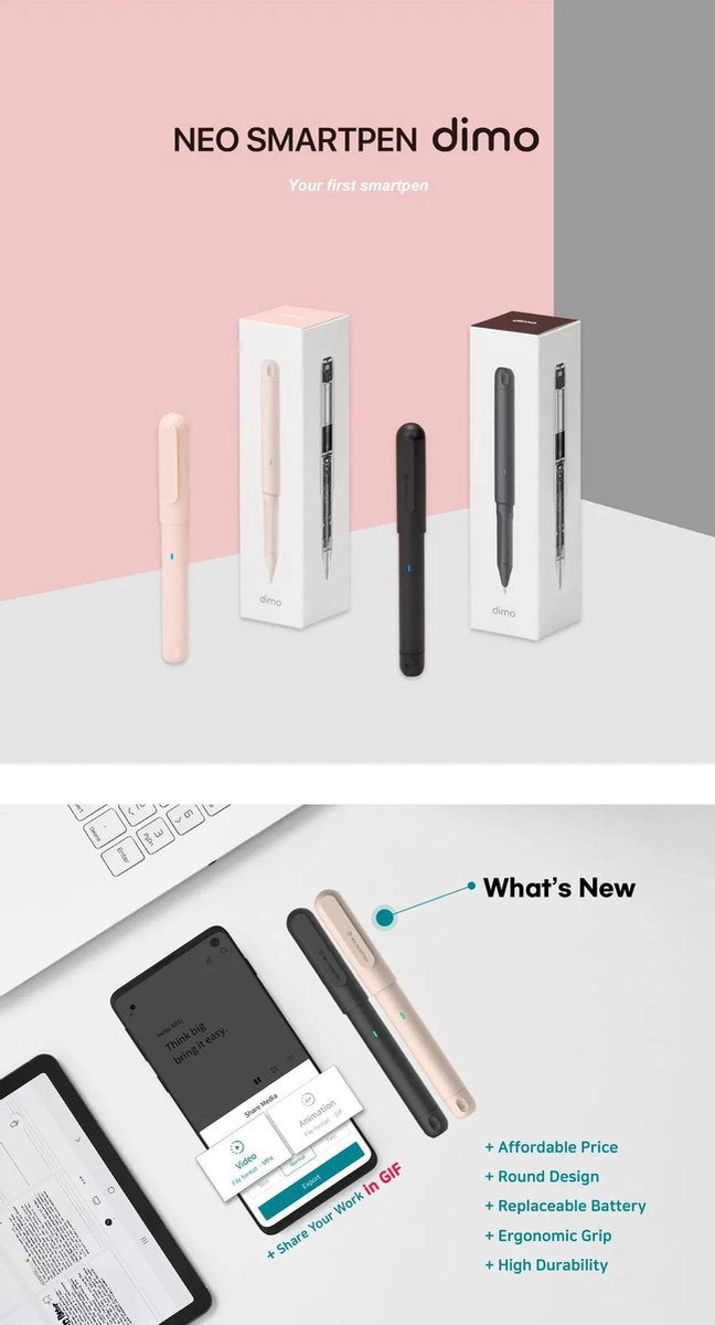 Neo Smartpen dimo Pink