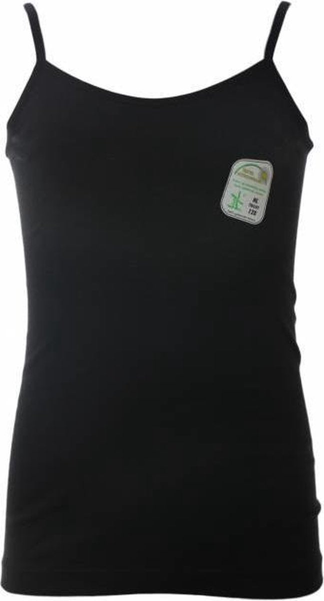 HL-tricot meisjes hemd  - 152  - Zwart