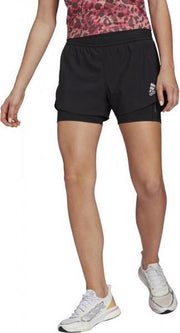 adidas Primeblue Short Dames - zwart - maat XS
