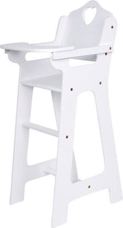 Base Toys Houten Hoge Poppenstoel - Wit