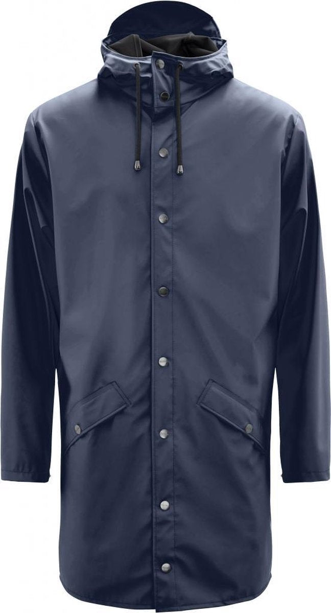 Rains Regenjas - Slim Fit - Blauw - XL