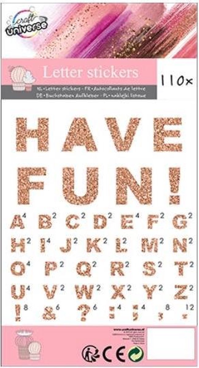 W&o Stickers Letters Junior 22