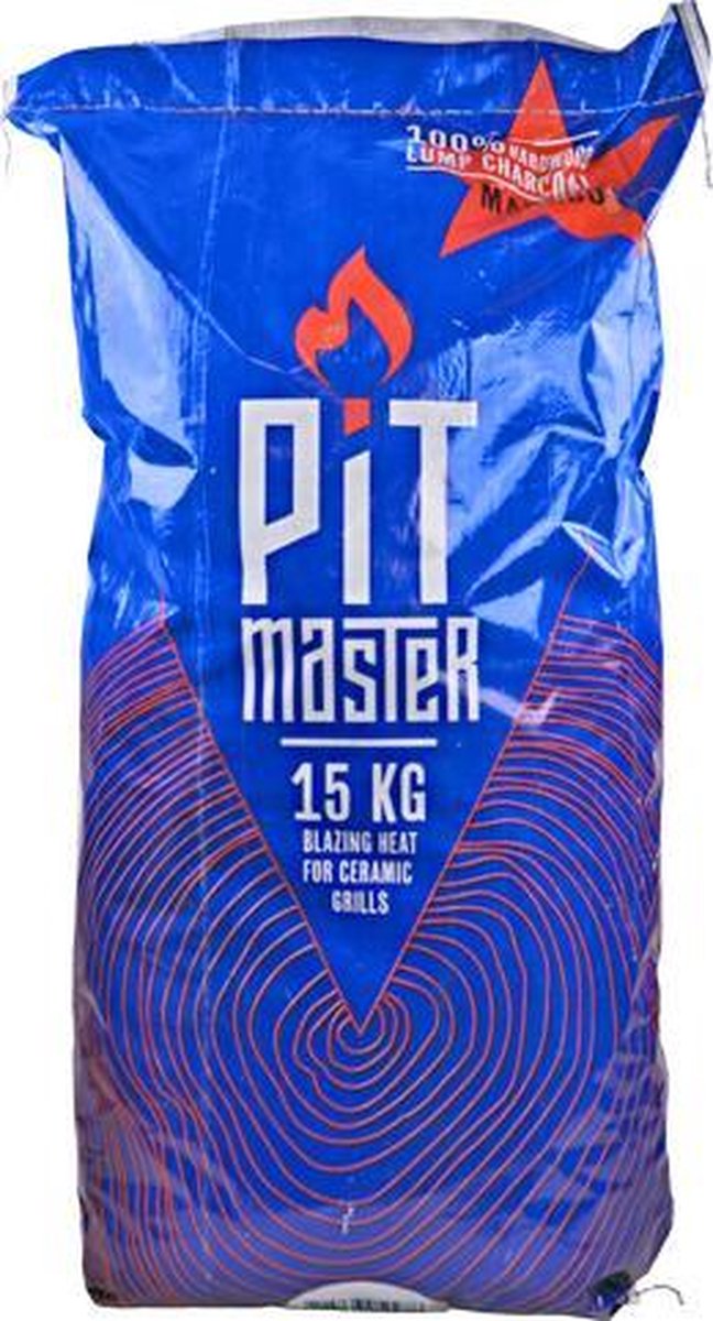 Pitmaster Houtskool - Marabu - 15 Kg - zak
