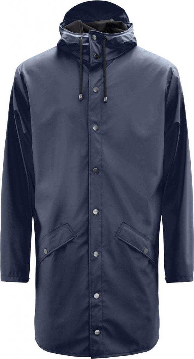 Rains Regenjas - Slim Fit - Blauw - L