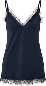 Rosemunde blouse Donkerblauw-38 (M)