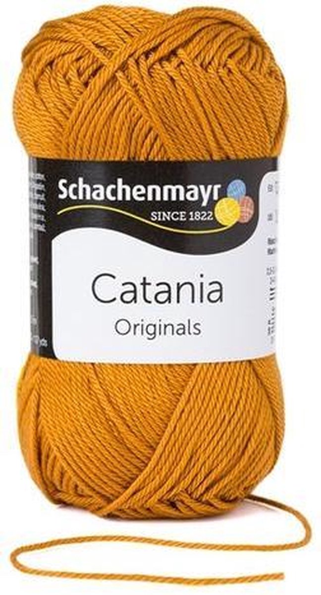 Schachenmayr Catania 50 Gram - 383 Donkergeel