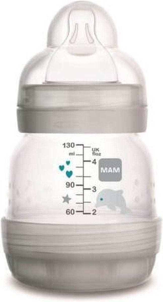 MAM-fles Easy Start Anti-Colic 130 ml Boy - Speenstroom 0