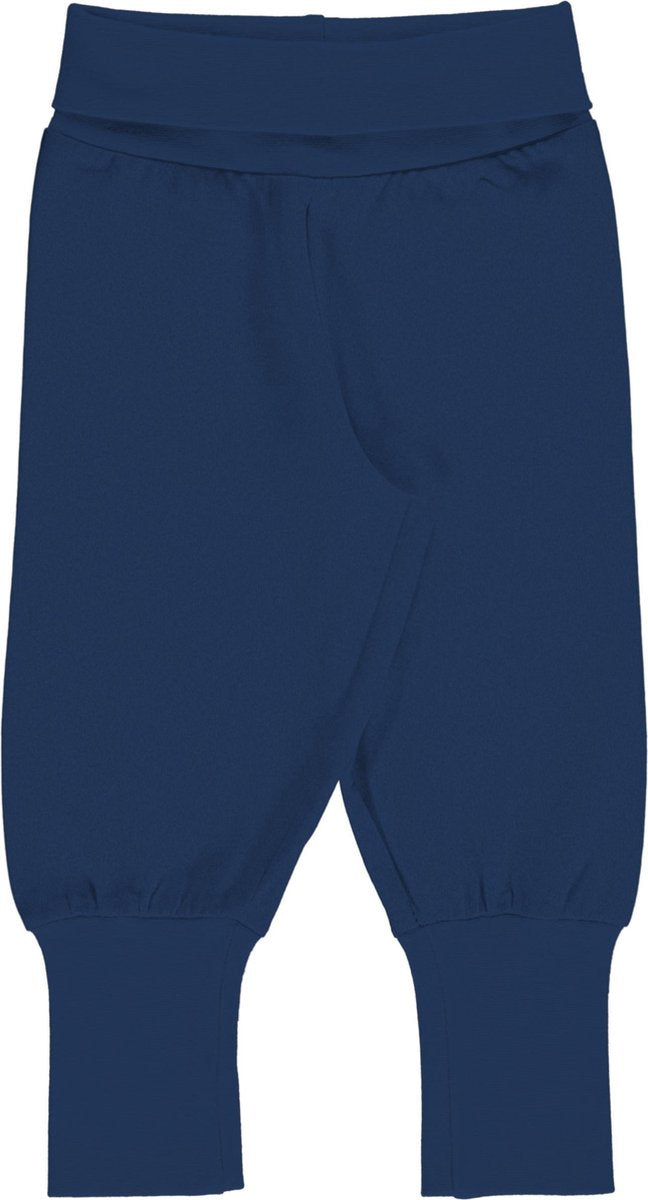 Maxomorra Broek Navy Maat 62/68