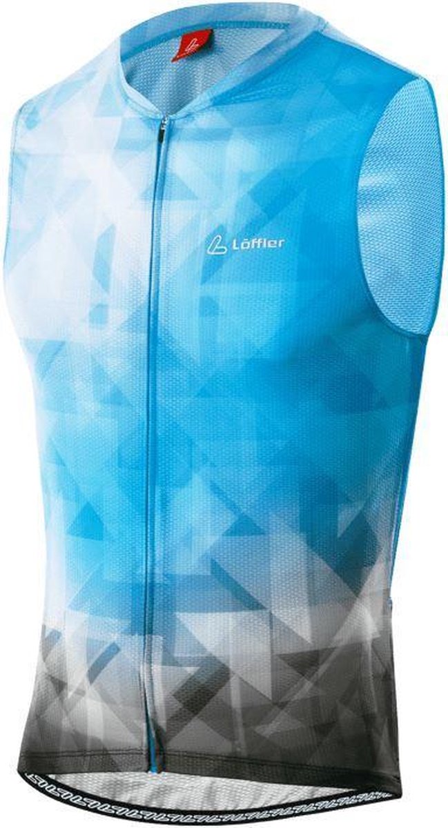 Löffler Sporttop Fz Aero Heren Polyester Blauw Maat 46