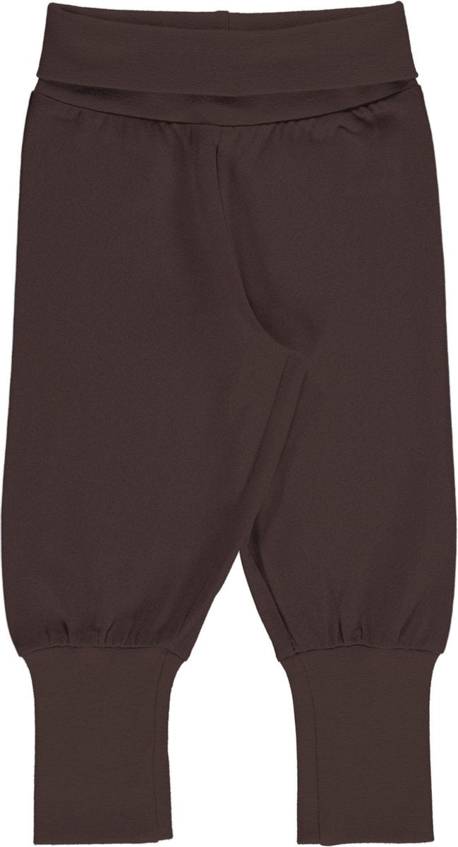 Maxomorra Broek |CHOCOLATE| Maat 50/56