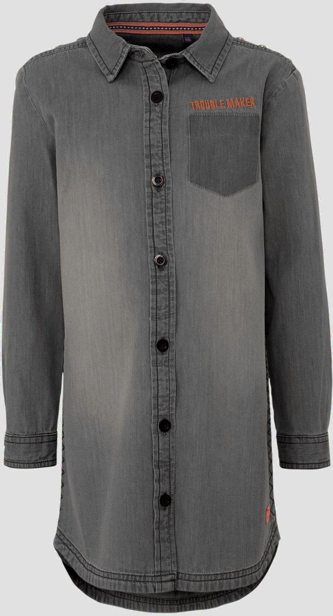 Quapi Denim spijker blouse jurk