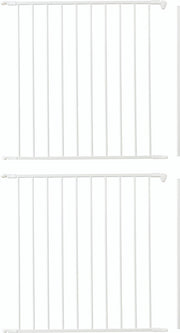 BabyDan DuoPak Flex Verlengdeel 72 cm Wit (2 uitbreidingen :1 verpakking)