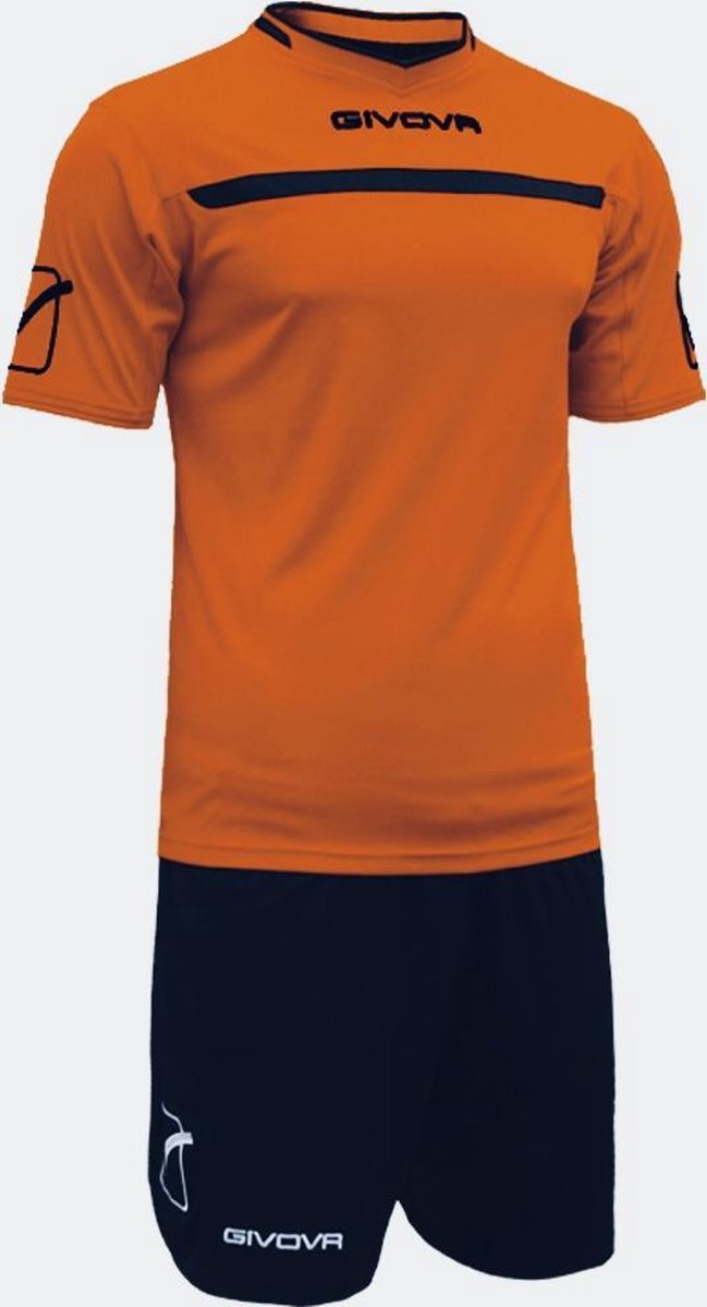 Sport tenue Givova Oranje/Zwart
