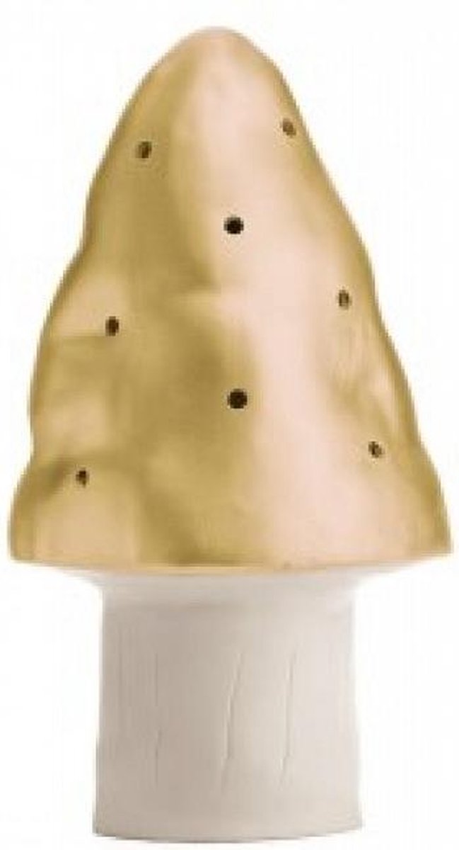 Egmont Toys Heico lamp paddenstoel 28 cm goud incl transformator