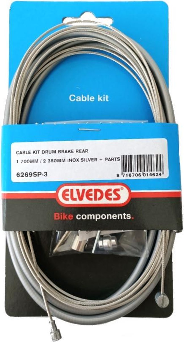 Trommelremkabel Elvedes compleet