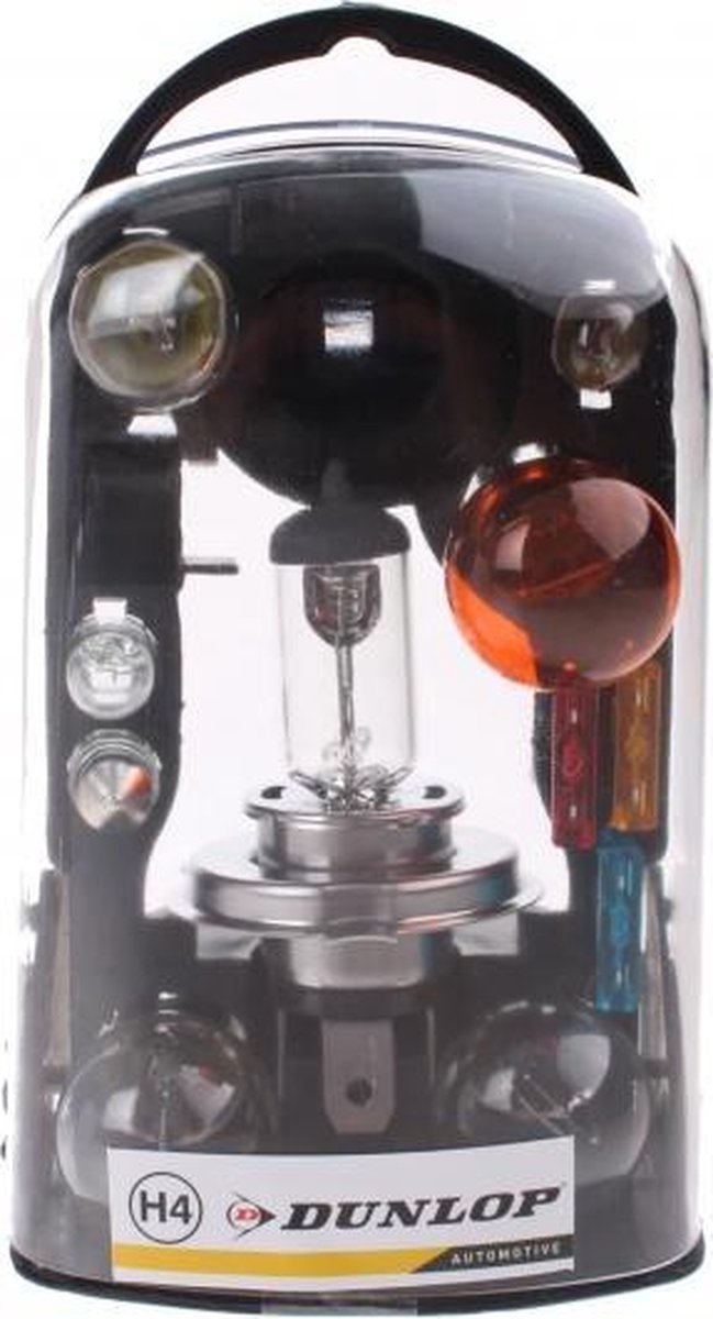 Dunlop Reservelampenset Auto H4 12 Volt 11-delig