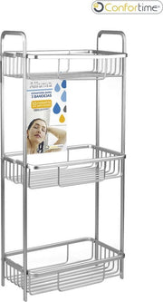 Confortime Shower Rack With 3 Compartments