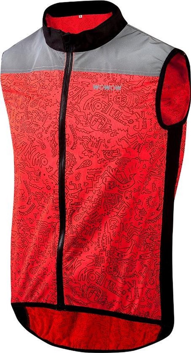 WOWOW Fietsjas Mouwloos Rebel - XXXL