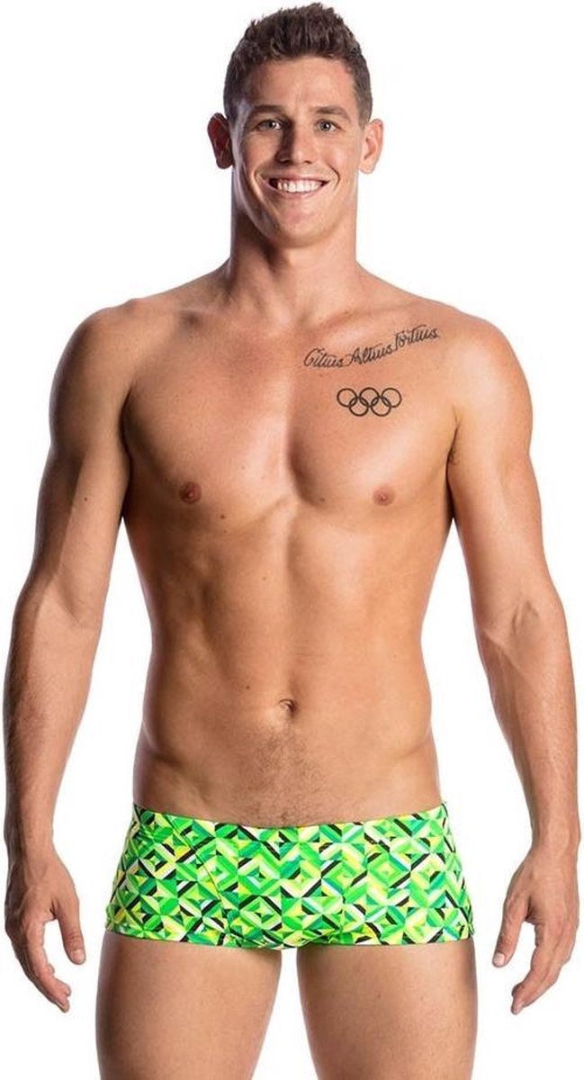 Funky Trunks Classic Trunk Radioactive maat XS