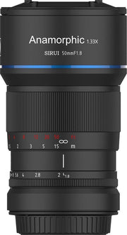 Sirui 50mm F1.8 Anamorphic Lens 1.34X (E-mount)