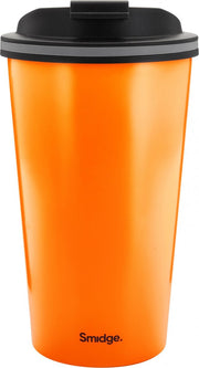 Smidge Thermosbeker On The Go 355 Ml Rvs Oranje/zwart