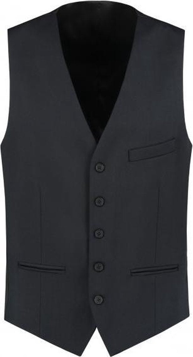 GENTS |  Gilet Heren | Wol |  PW blauw 0002 Maat 52