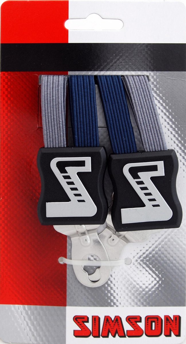 Simson Snelbinder Extra Sterk - 4 binders - marine blauw/grijs