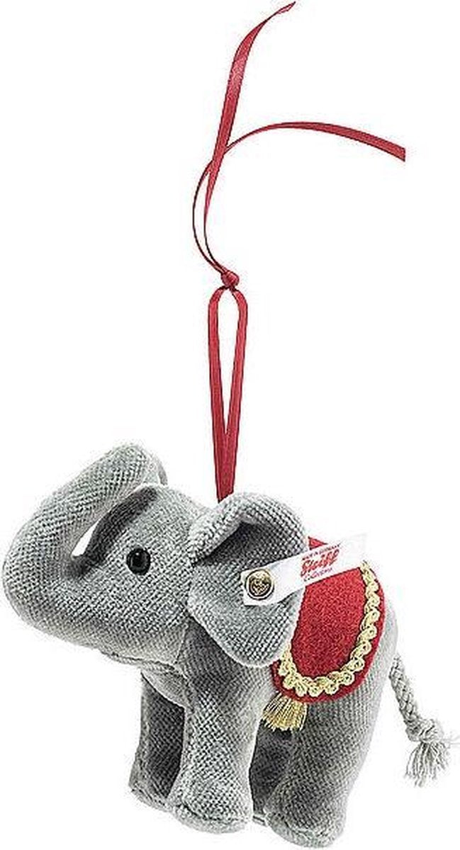 Steiff Christmas elephant ornament