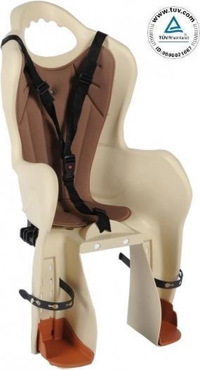 Htp elibas - Fietsstoeltje Achter - cs203p beige