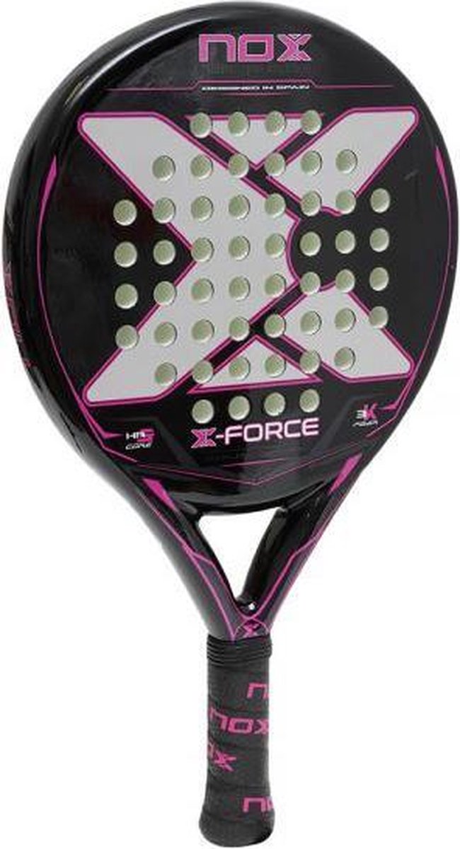 NOX XForce  Fiber Padel racket - purle