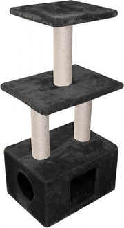 Ebi Classic Bengal Krabpaal - Zwart - 30 x 40 x 99 cm