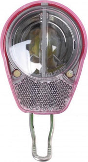 Spanninga koplamp roxeo roze aan/uit xda daglichtfunct naafdynamo