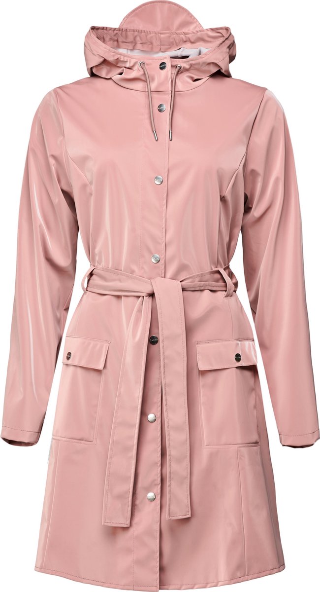 Rains Curve Jacket Blush Dames - Maat S/M