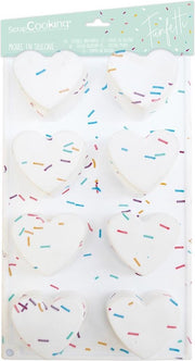Scrapcooking - Siliconen Mal - FunFetti - Hart