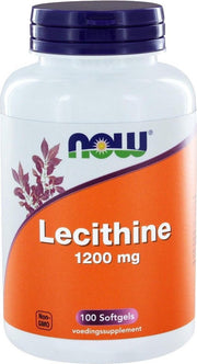 NOW  Lecithine 1200 mg - 100 softgels