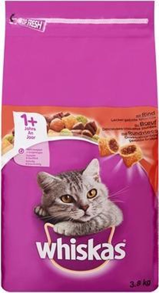 Whiskas droog adult rund - 3