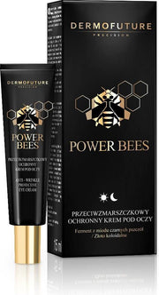 Dermofuture - Power Bees Lifting Anti Wrinkle Eye Cream Anti-Wrinkle Protective Cream Under Eyes 15Ml